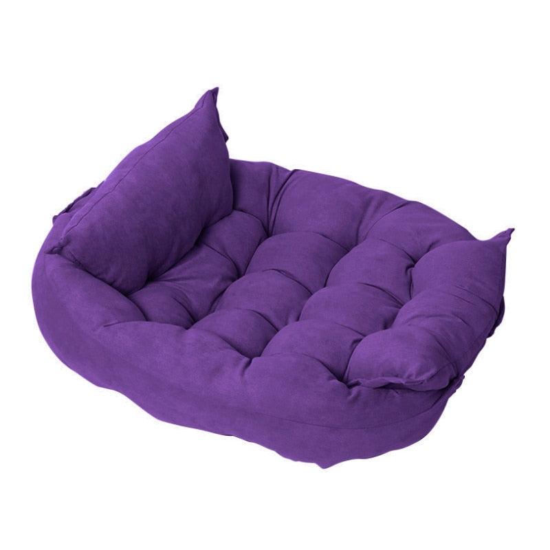 Luxury Sofa Dog Bed Luxury Sofa Dog Bed Furvenzy Purple S