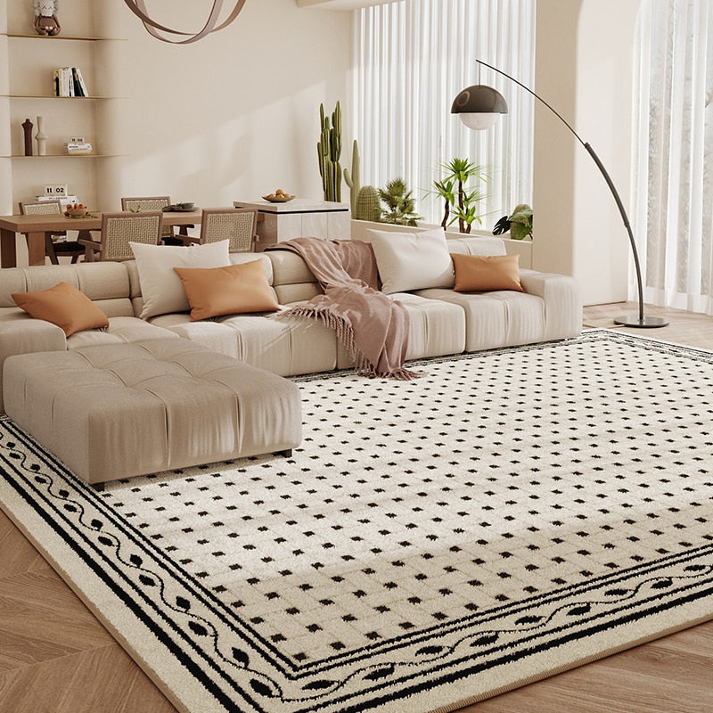 Checkered Rug Retro Checkerboard Carpet Checkered Rug Retro Checkerboard Carpet Furvenzy C 55x150cm