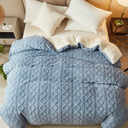 Throw Blanket - Thickened Flannel Fleece Furvenzy