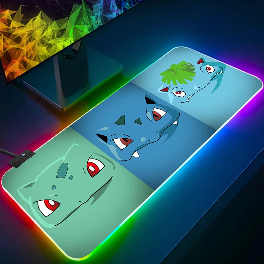Pokemon Bulbasaur Gaming Mousepad Pokemon Bulbasaur Gaming Mousepad Furvenzy