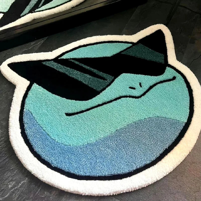 Pokemon Anime Sunglasses Plush Floor Mat Pokemon Anime Sunglasses Plush Floor Mat Furvenzy