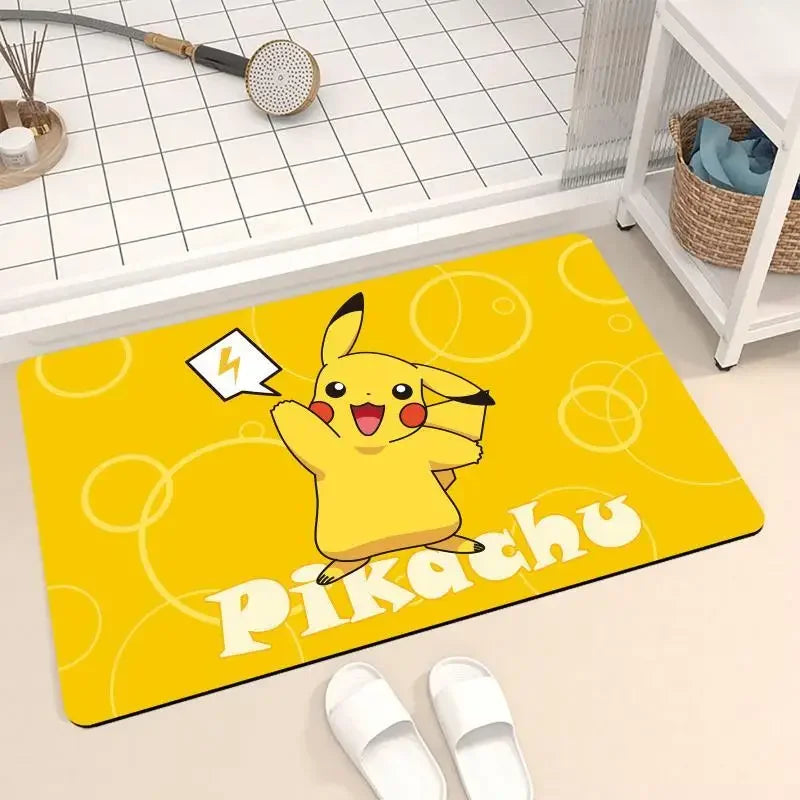 Pokemon Pikachu Bathroom Floor Mat Pokemon Pikachu Bathroom Floor Mat Furvenzy 8 50x80cm