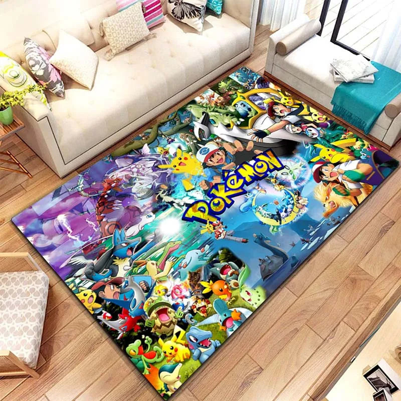 Pokemon Japanese Anime Carpet Rug Pokemon Japanese Anime Carpet Rug Furvenzy Style I 80x160cm (31x63in)