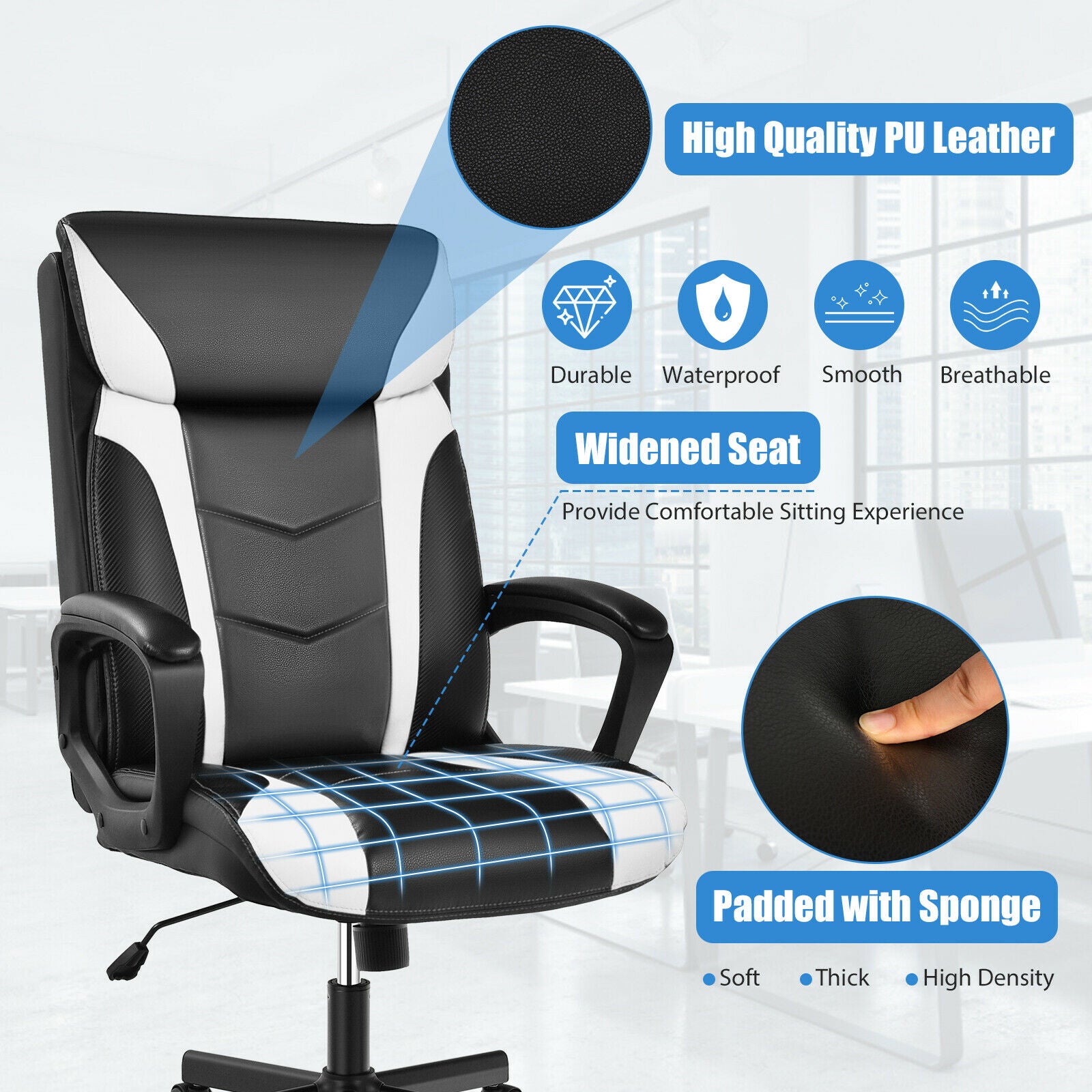 Office & Computer Gaming Desk Chair Office & Computer Gaming Desk Chair Furvenzy