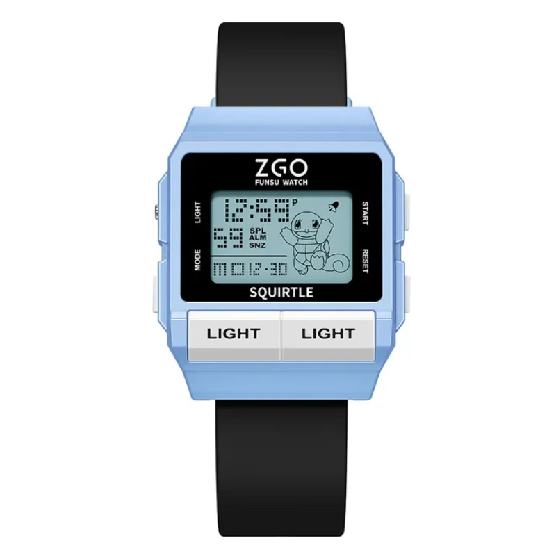 Pokemon Pikachu Electronic Waterproof Watch Pokemon Pikachu Electronic Waterproof Watch Furvenzy Squirtle 1