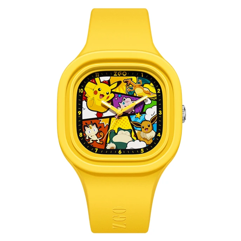 Pokemon Pikachu Waterproof Sports Watch Pokemon Pikachu Waterproof Sports Watch Furvenzy Yellow