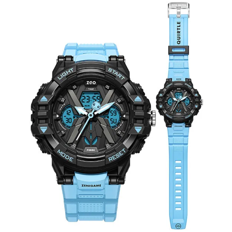 Pokemon Squirtle Electronic Mechanical Watch Pokemon Squirtle Electronic Mechanical Watch Furvenzy A