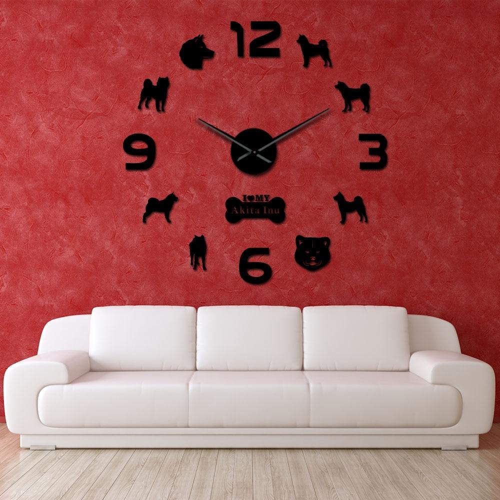 Akita Inu Wall Clock Akita Inu Wall Clock Furvenzy