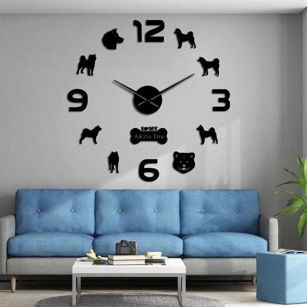 Akita Inu Wall Clock Akita Inu Wall Clock Furvenzy