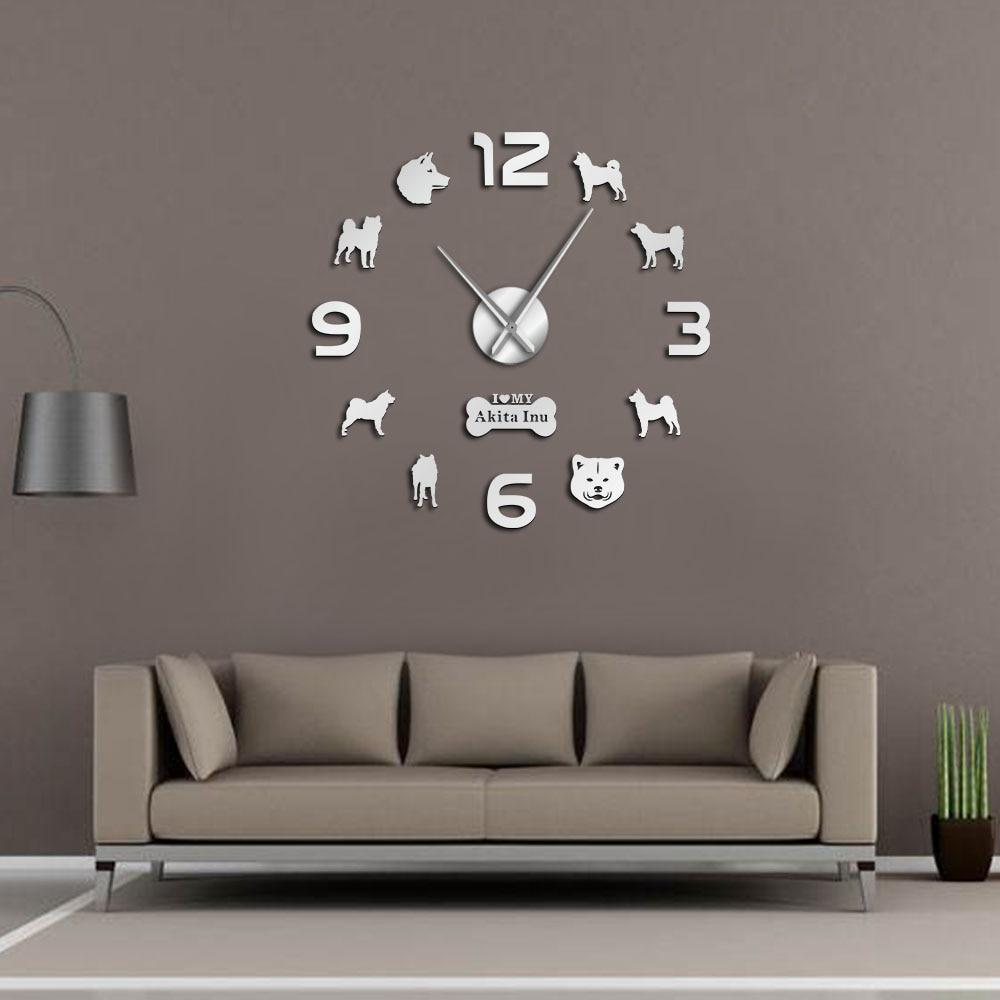 Akita Inu Wall Clock Akita Inu Wall Clock Furvenzy