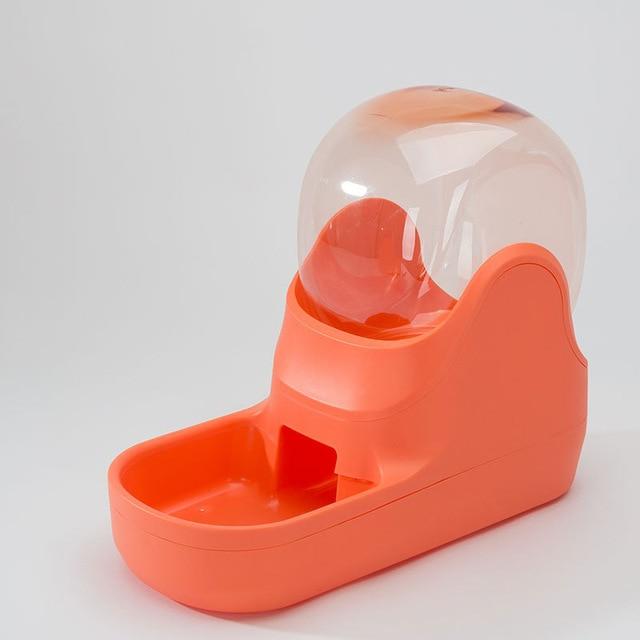 Automatic Dog Feeder Bowl - Food & Water Automatic Dog Feeder Bowl - Food & Water Furvenzy Orange Water Bowl