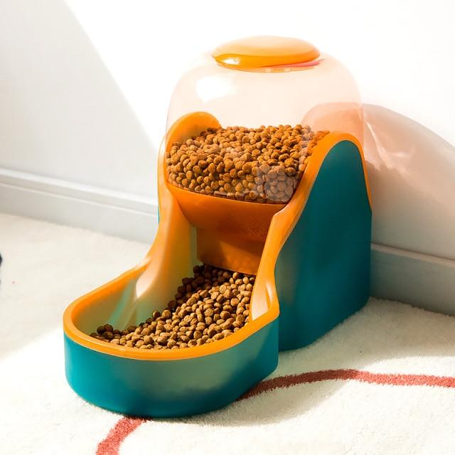 Automatic Dog Feeder Bowl - Food & Water Automatic Dog Feeder Bowl - Food & Water Furvenzy Green Food Bowl