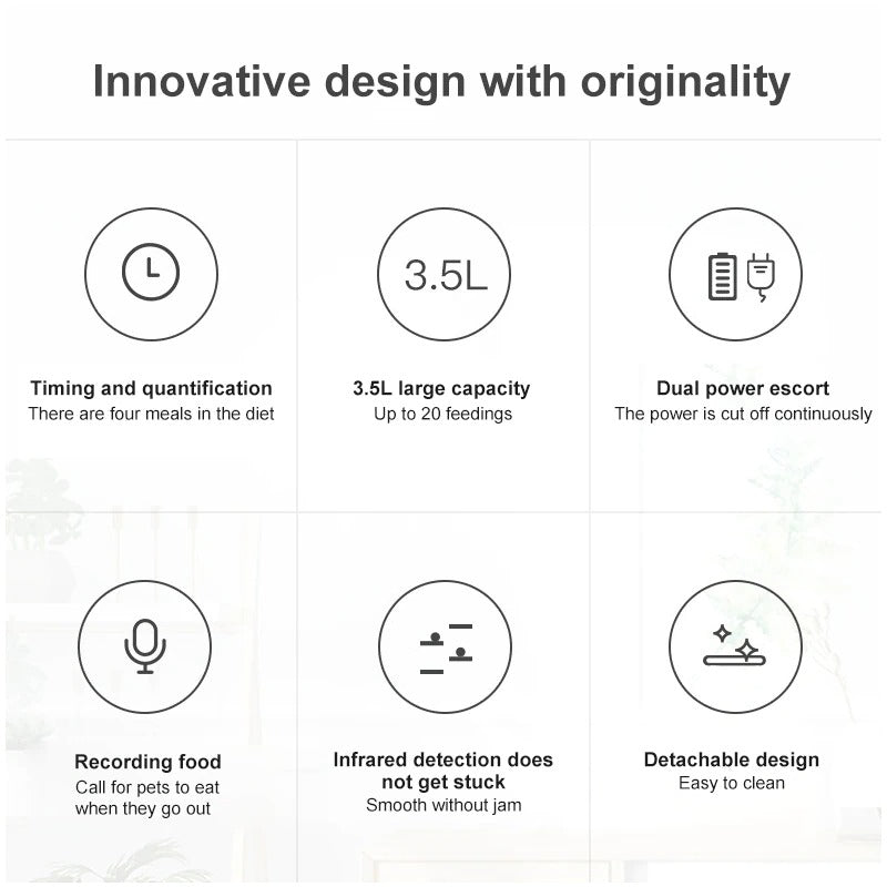 Timed Dog Feeder & Treat Dispenser Timed Dog Feeder & Treat Dispenser Furvenzy