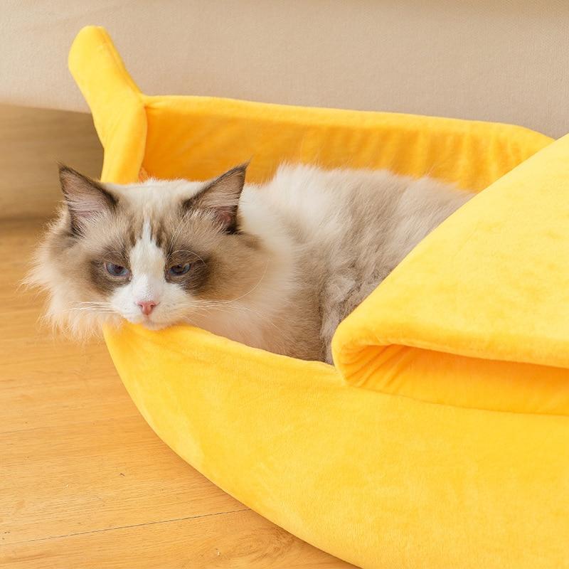 Banana Cat Bed Banana Cat Bed Furvenzy