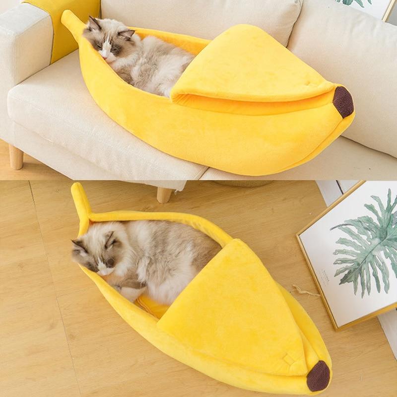 Banana Cat Bed Banana Cat Bed Furvenzy
