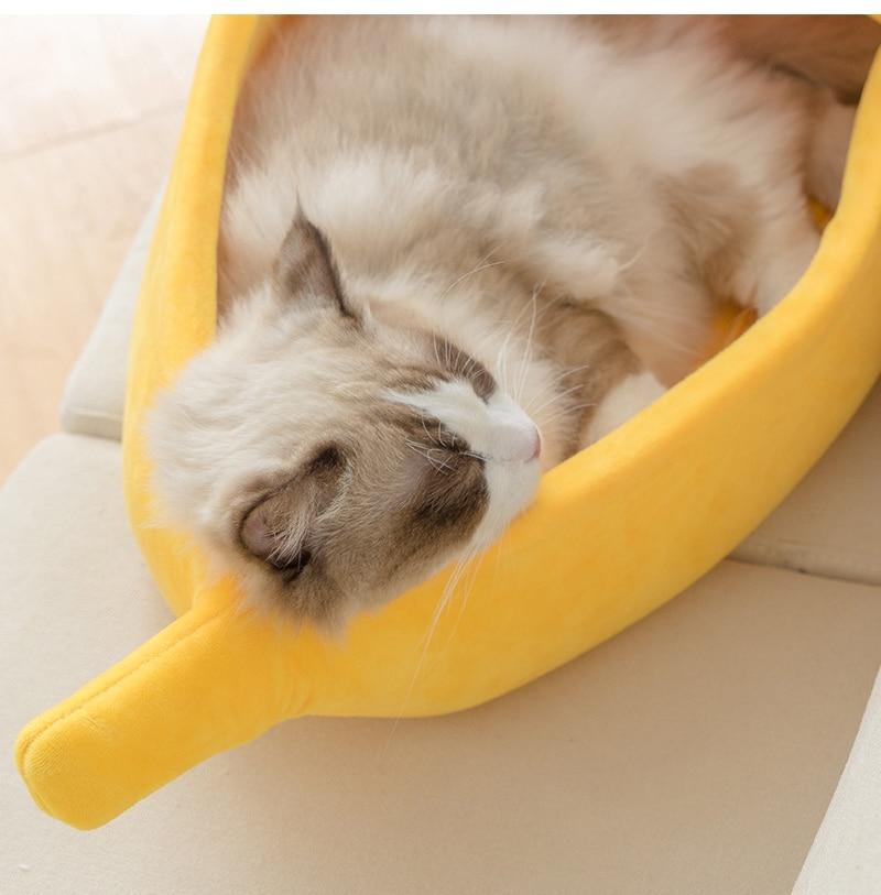 Banana Cat Bed Banana Cat Bed Furvenzy