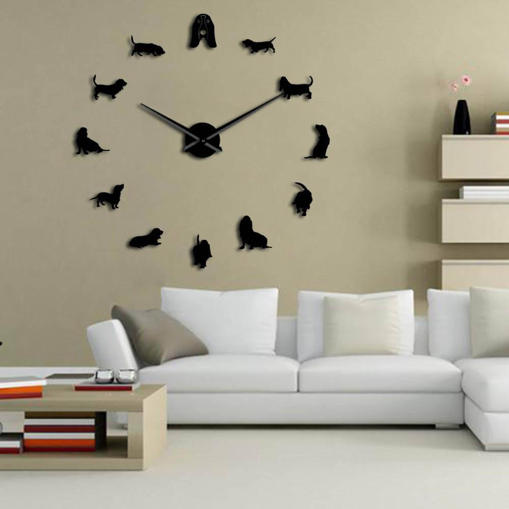 Basset Hound Wall Clock Basset Hound Wall Clock Furvenzy
