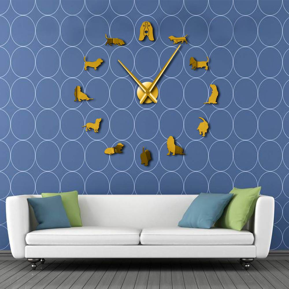 Basset Hound Wall Clock Basset Hound Wall Clock Furvenzy