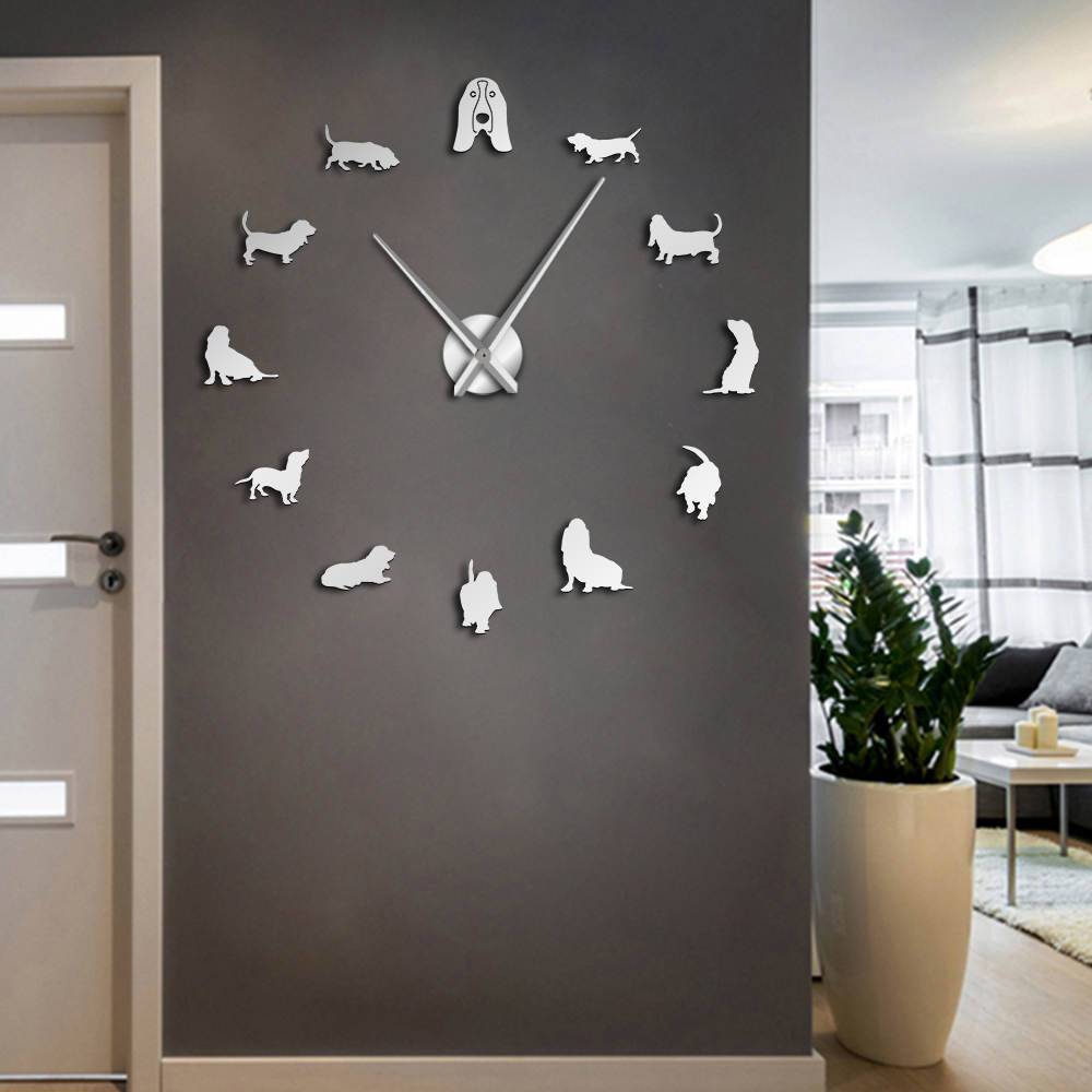 Basset Hound Wall Clock Basset Hound Wall Clock Furvenzy