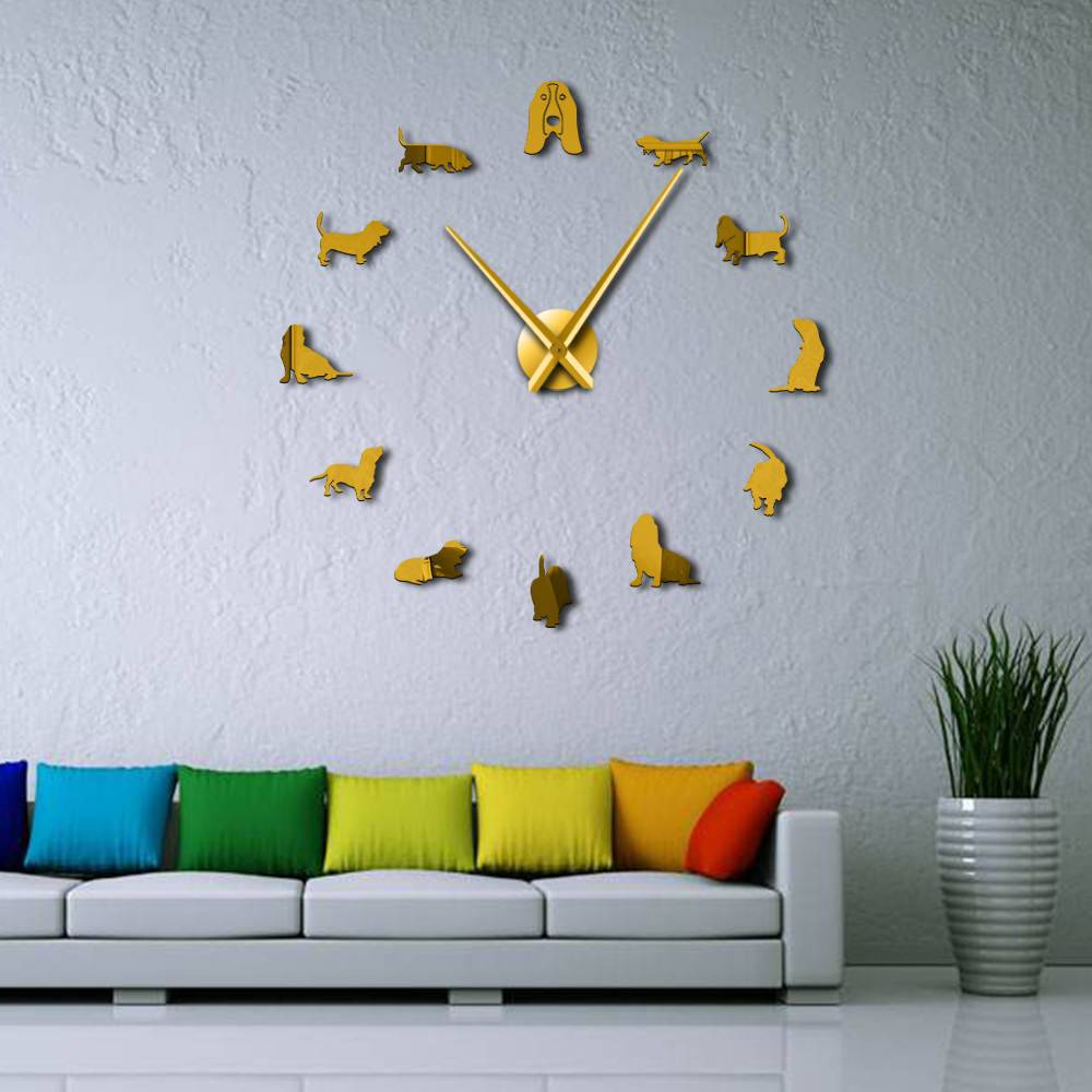 Basset Hound Wall Clock Basset Hound Wall Clock Furvenzy