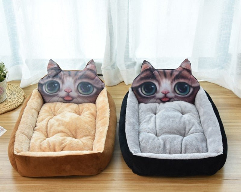 Cartoon Kennel Removable Washable Dog Bed Sofa Cartoon Kennel Removable Washable Dog Bed Sofa Furvenzy