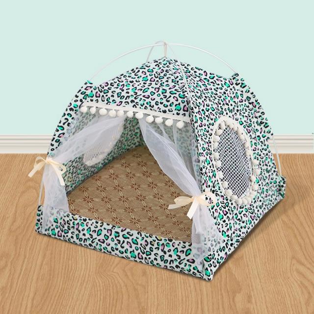 Cat Bed Teepee Hammock - Cat Tent Cat Bed Teepee Hammock - Cat Tent Furvenzy S Light Green