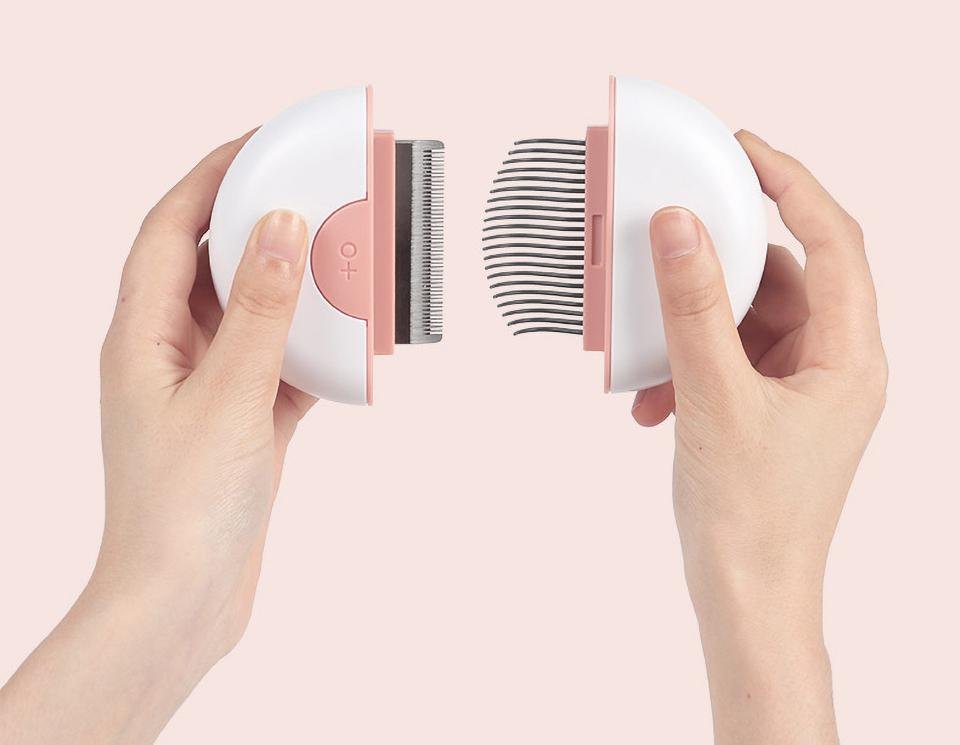 Cat Hair Removal Massaging Shell Comb Cat Hair Removal Massaging Shell Comb Furvenzy