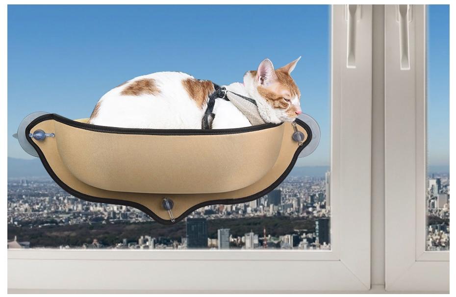 Cat Hanging Beds Hammock - Window Mount Cat Hanging Beds Hammock - Window Mount Furvenzy