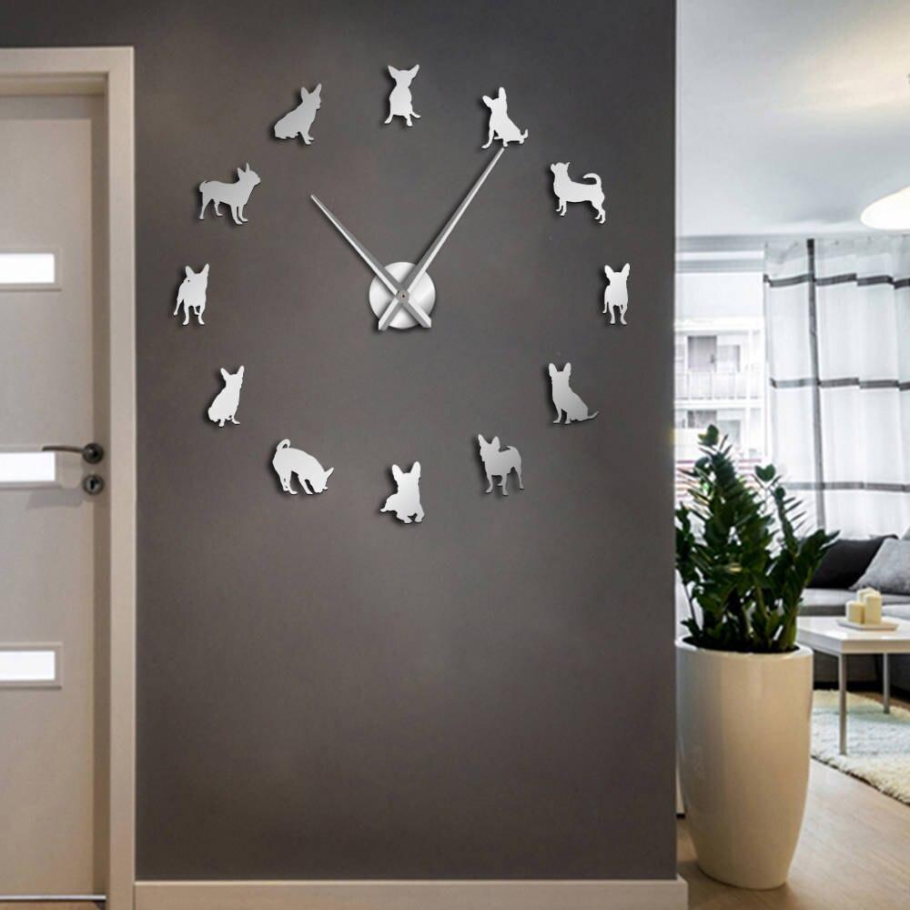 Chihuahua Wall Clock Chihuahua Wall Clock Furvenzy