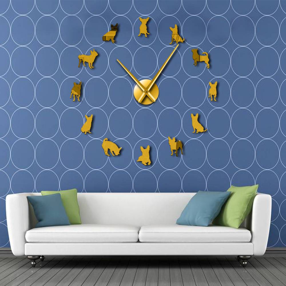 Chihuahua Wall Clock Chihuahua Wall Clock Furvenzy