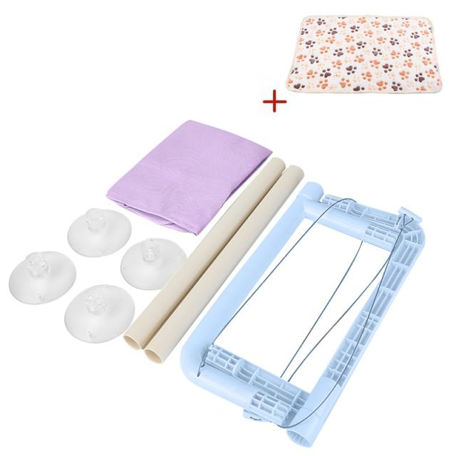 Cute Cat Hammock Hanging Beds Cute Cat Hammock Hanging Beds Furvenzy Purple With Blanket