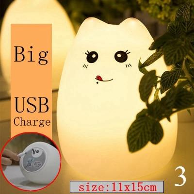 Cute LED Kitty Night Light Cute LED Kitty Night Light Furvenzy 3