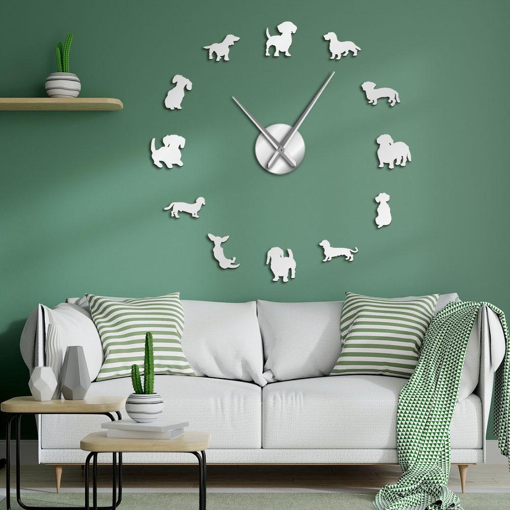 Dachshund Dog Wall Clock Dachshund Dog Wall Clock Furvenzy
