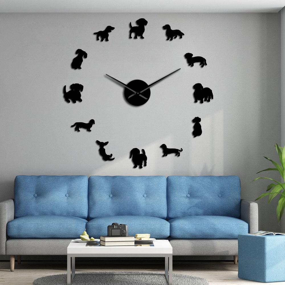 Dachshund Dog Wall Clock Dachshund Dog Wall Clock Furvenzy