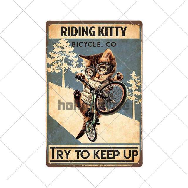 Decorative Cat Wall Plaques Decorative Cat Wall Plaques Furvenzy Riding Kitty