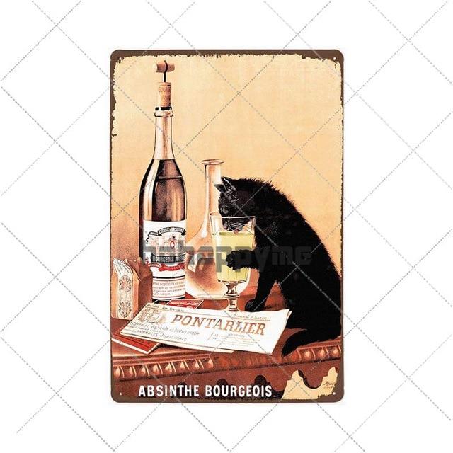 Decorative Cat Wall Plaques Decorative Cat Wall Plaques Furvenzy Absinthe
