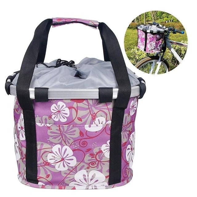 Dogs & Cats Bike Basket Seat Carrier Dogs & Cats Bike Basket Seat Carrier Furvenzy Purple