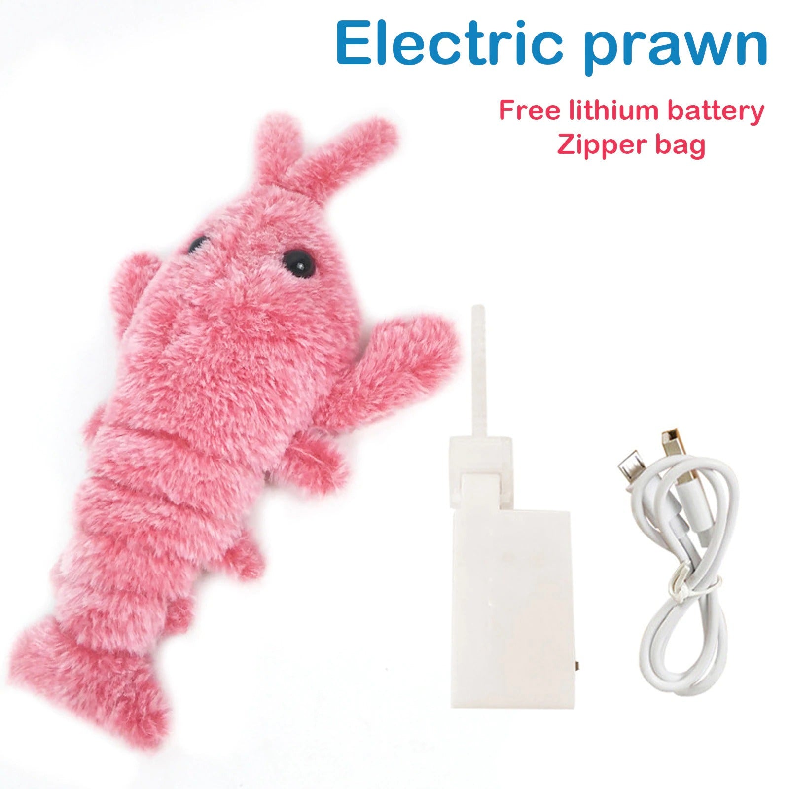Electric Jumping Cat Toy - Moving Lobster Electric Jumping Cat Toy - Moving Lobster - Furvenzy