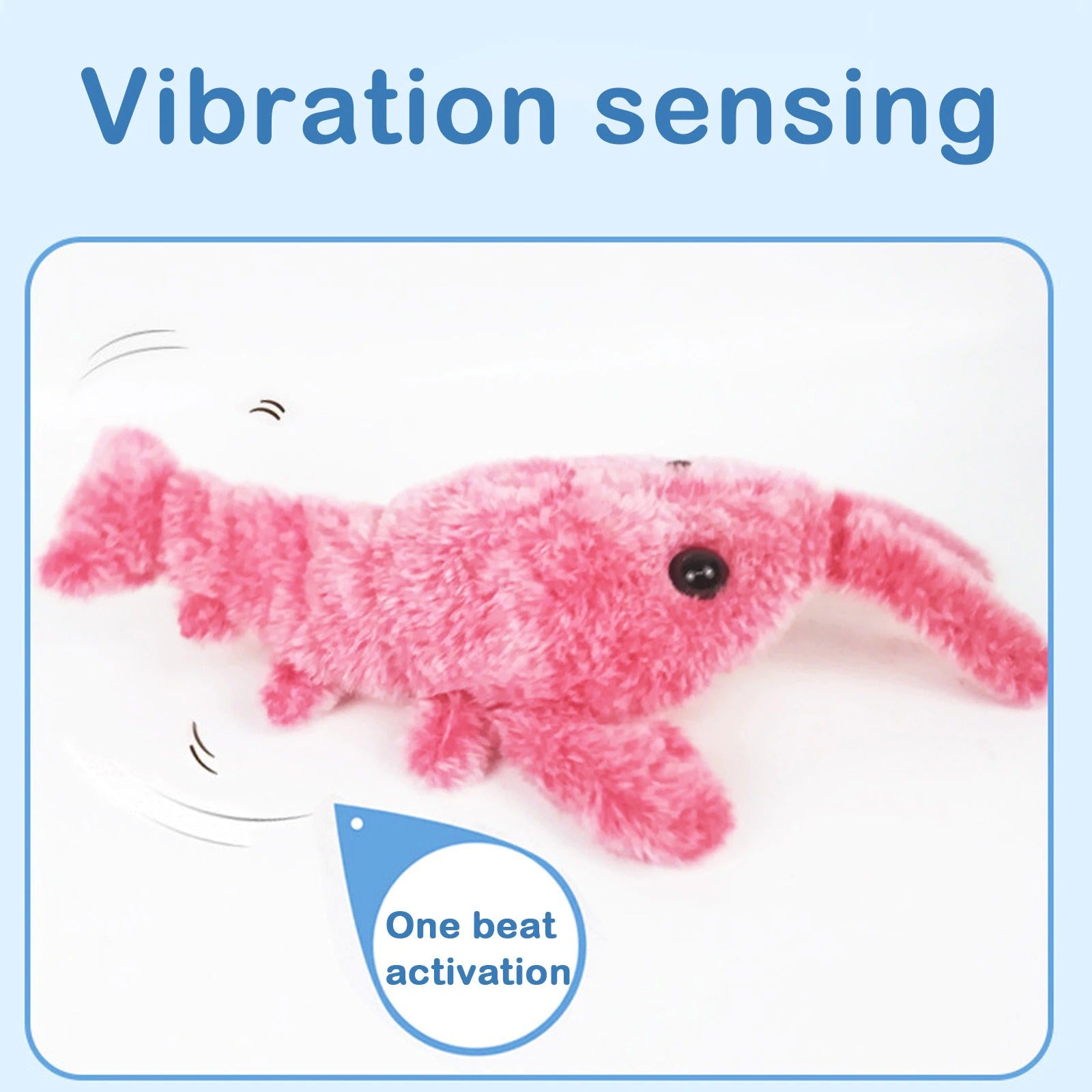 Electric Jumping Cat Toy - Moving Lobster Electric Jumping Cat Toy - Moving Lobster - Furvenzy