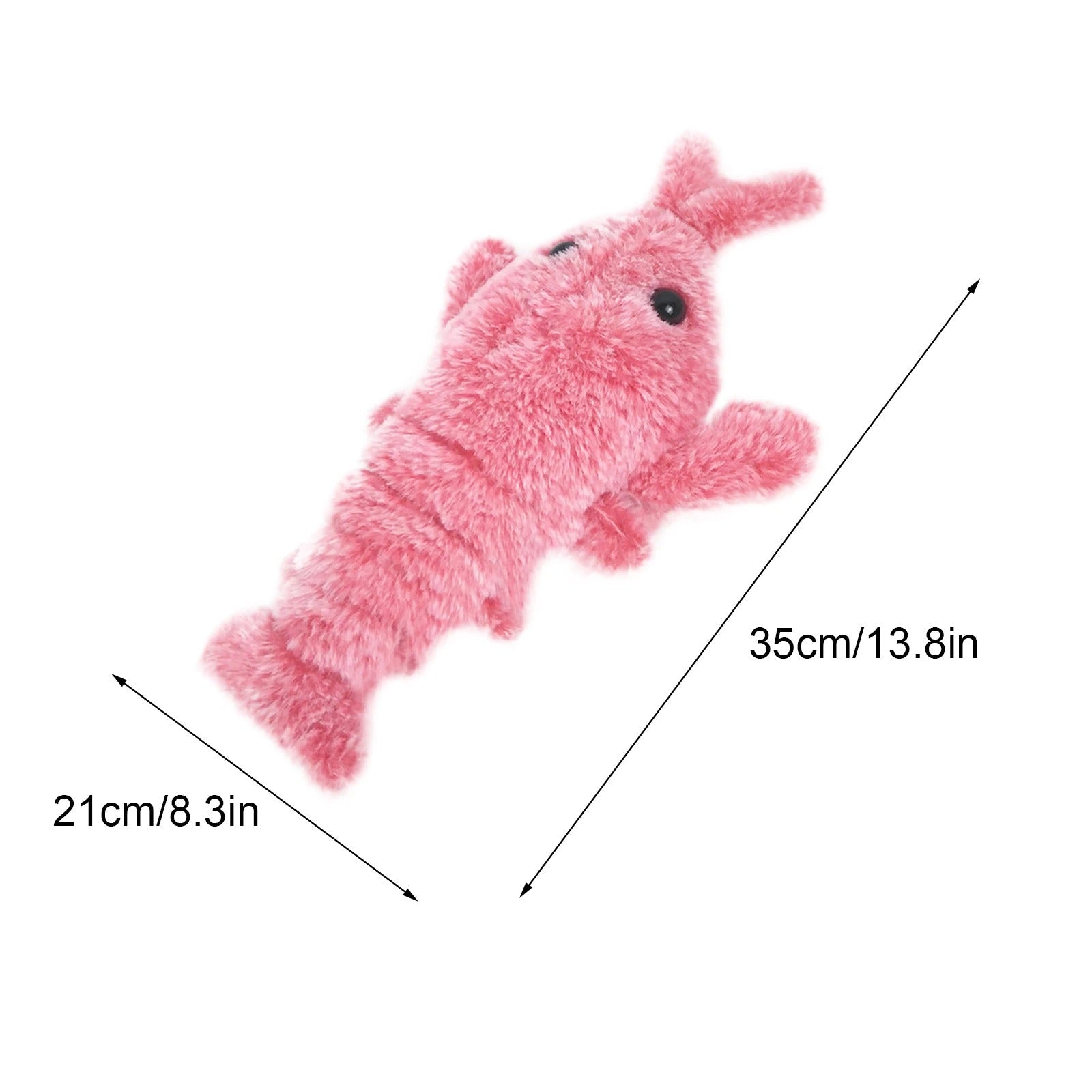 Electric Jumping Cat Toy - Moving Lobster Electric Jumping Cat Toy - Moving Lobster Furvenzy