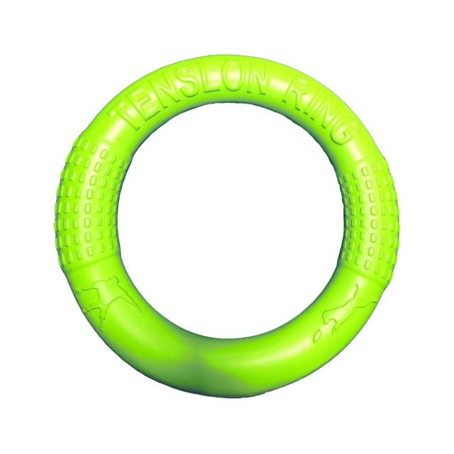 Flying Discs Dog Training Toy Ring Flying Discs Dog Training Toy Ring Furvenzy Green