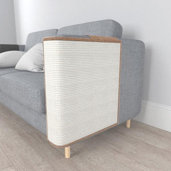 Furniture Protector - Anti Cat Scratching Pads Furniture Protector - Anti Cat Scratching Pads Furvenzy Brown Left
