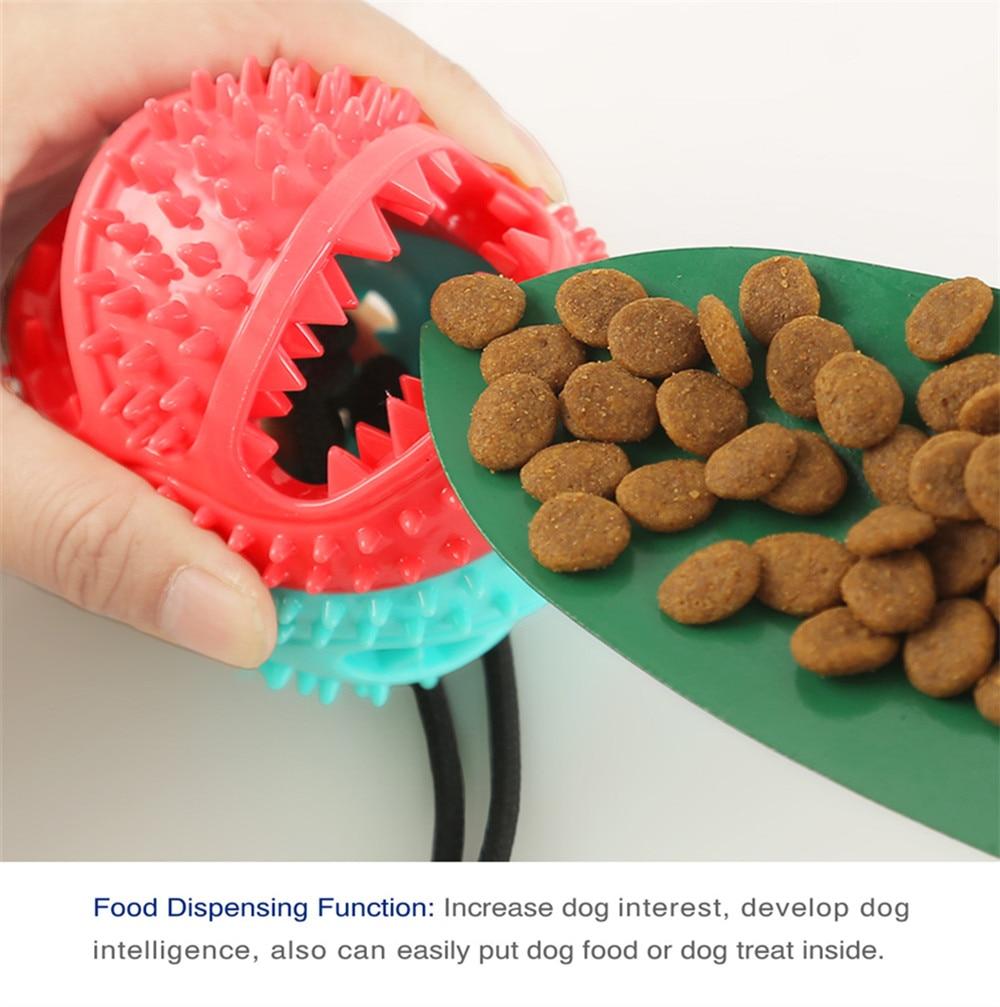 Interactive Dog Toy - Suction Cup Push Rope Ball Interactive Dog Toy - Suction Cup Push Rope Ball Furvenzy