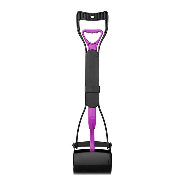 Long Handle Pet Pooper Scooper Long Handle Pet Pooper Scooper Furvenzy L(60CM) Purple