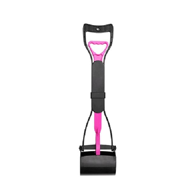 Long Handle Pet Pooper Scooper Long Handle Pet Pooper Scooper Furvenzy L(60CM) Pink
