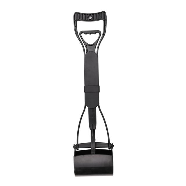 Long Handle Pet Pooper Scooper Long Handle Pet Pooper Scooper Furvenzy L(60CM) Black