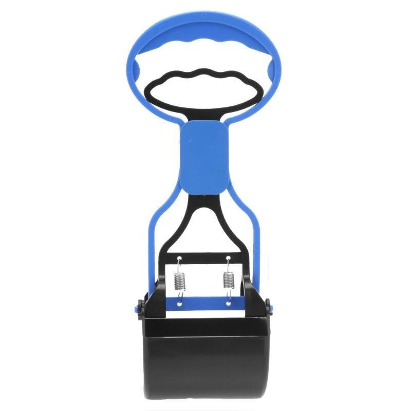 Long Handle Pet Pooper Scooper Long Handle Pet Pooper Scooper Furvenzy S(28CM) Blue