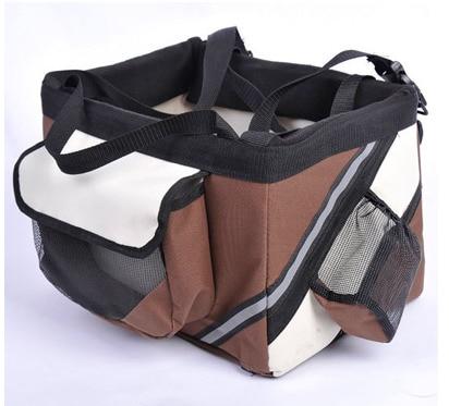 Pet Bike & Bicycle Basket Carrier Pet Bike & Bicycle Basket Carrier Furvenzy Brown 38x27x26cm