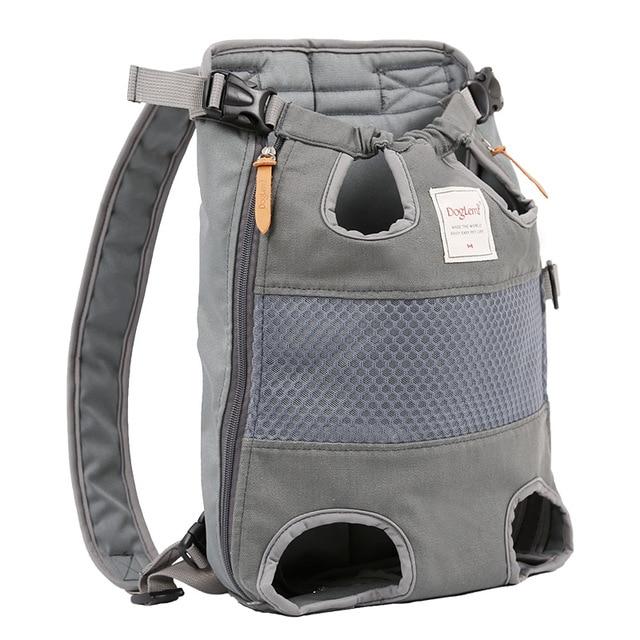 Pet Front Pack Carrier For Cats & Dogs Pet Front Pack Carrier For Cats & Dogs Furvenzy Gray