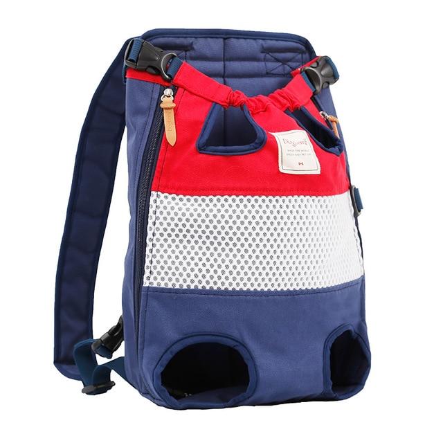 Pet Front Pack Carrier For Cats & Dogs Pet Front Pack Carrier For Cats & Dogs Furvenzy Red